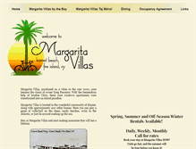 Tablet Screenshot of margaritavillasllc.com